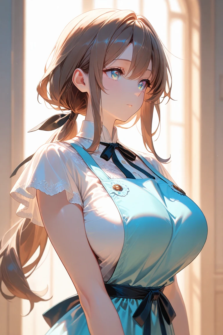 In 8K, highest quality, The real picture, Intricate details, Ultra-detailed, 超A high resolution, Depth Field,(Photorealistic,Realistic:1.2),masterpiece, 0.25 :: Close-up , Front shot , From the center , One Girl, AI_Chan, Very beautiful 17 year old girl, 無邪気な大きなeye, (Brown_short_hair), (green_eye:1.0),(Bans),dishevled hair,(hair clips), Perfect glowing skin, Perfect Skin, fair white skin, , Cleavage, Narrow waist, Light blush, solo, Looking at the audience, Light Smile,　Five perfect fingers, I'm chubby under my clothes、sweating、 wear((School_uniform)、(white_skirt)、(green_length_tie)、(green_Pleats_skirt)、(black_pantyhose:1.2)、 (Sculptural installation:1.1)、 Sunset High School in Japan ,手でskirtをめくる、Show white panties、Pull up your skirt and show your panties、huge 、functional、Show white panties、skirtをめくる、skirt flipping、Roll up the scar with your hand、Show your underwear、Show off your pants with your own hands、Panty shot、barefoot、Spread your legs、Leg spread、barefoot、大きなLeg spread、Panties digging into the crotch、Lift one leg slightly