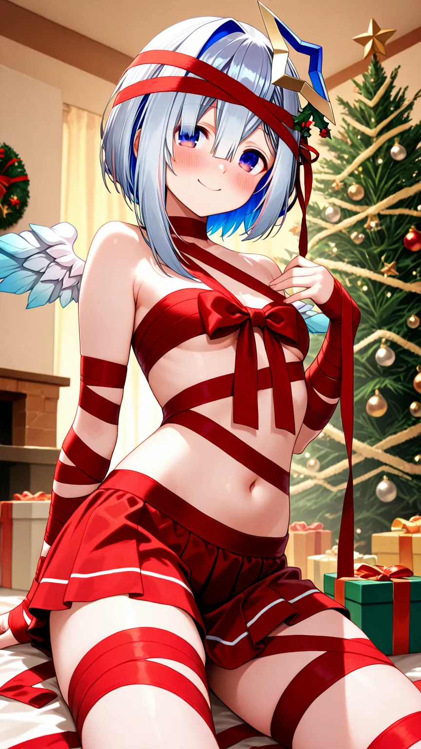 クリスマス・アニメ美少女生成