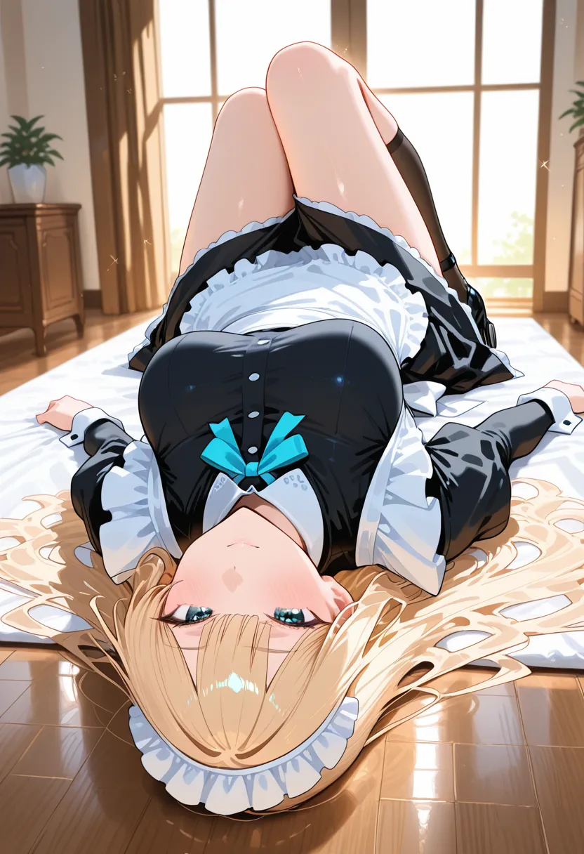 (masterpiece, best quality, hi-res:1.2), 1girl, solo, turned back, panties pulled aside ????,