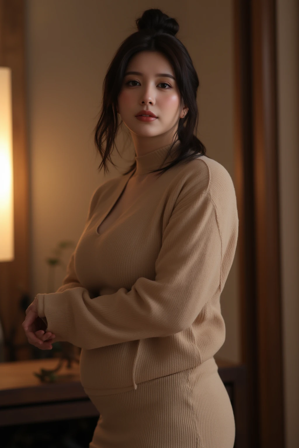 (Highest quality, High resolution, masterpiece :1.3), skirt, The beginning of the sparrow, short hair, Sitting, girl, Lie, Bedroom, Book, Fine grain, double eyelid