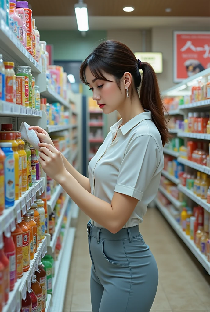 Profile image that sells shoppe products and also caught the public's attention