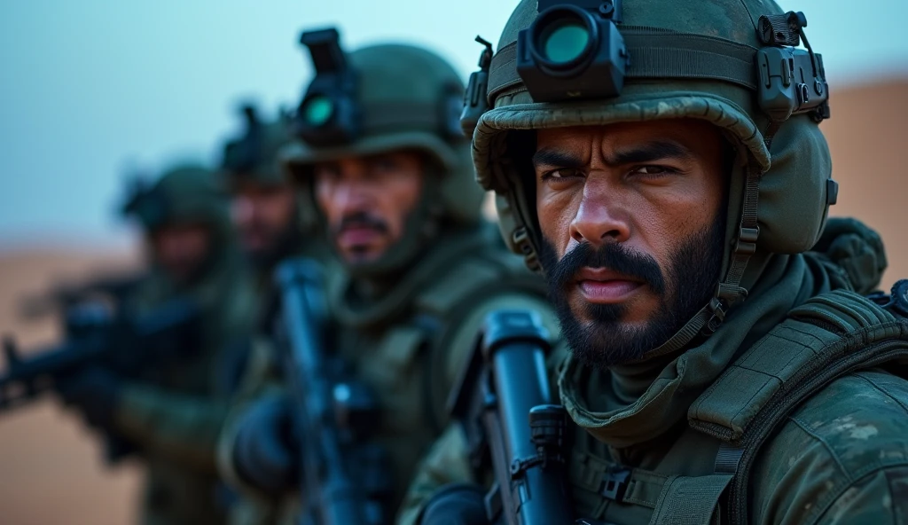 Collage comparing Fury with rescuing soldier Rayan 