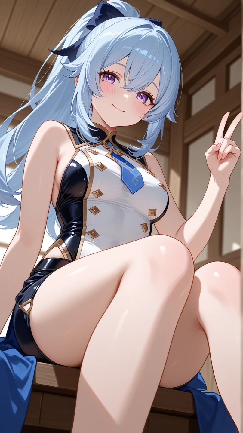 An illustration，highest quality,Two-dimensional beautiful girl,intricate details,Detailed CG,depth field,Masseter muscle part,natural soft light,professional lighting,1 girl,(cute:1.2),very beautiful 17 year old girl,fine eyes,((blue eyes)),(silver hair),(long hair),(skin without bangs,shiny skin,pure white skin,fine skin,big and full breasts,((perfect ,nice hands,perfect hands,five fingers connected to the palm,Accurate needle with no discomfort)),完璧なbarefoot,delicate legs,perfect proportions,sexy,（I can see the ）,((slaveの少女)),((rags clothes)),(Chained),（barefoot），slave,Crouch deep in the city,I can see your crotch,Show me your pants on the street,both legs are bent,Spread your legs in an M shape,,I can see your pants,Delicate thighs when viewed from the front，blush，happy look