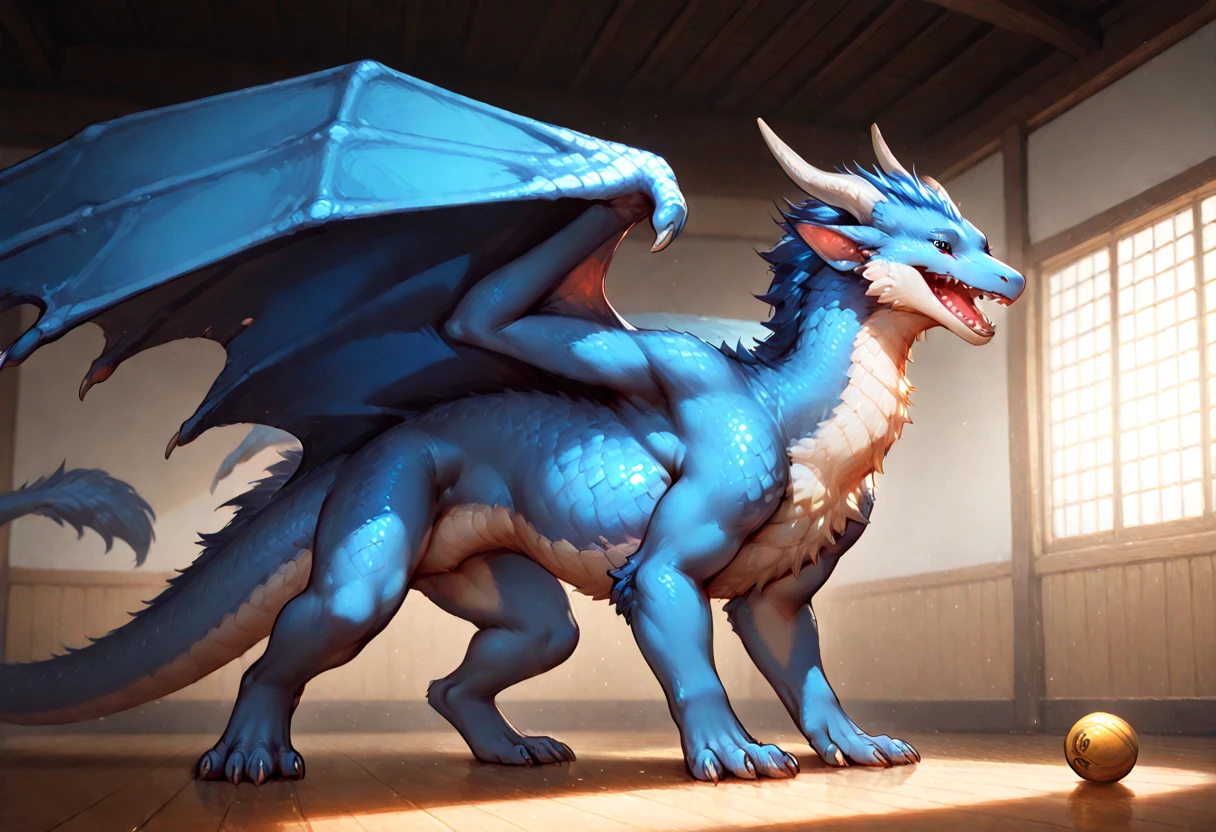 dragon , blue scales , white  , big  ,  ,  , looking at the viewer , crying eyes , blue eyes ,   ,  ,  ,  , (  ) ,  fluids , big  , big  ,  ,  , big  ,  inside the  ,  ,  ,  