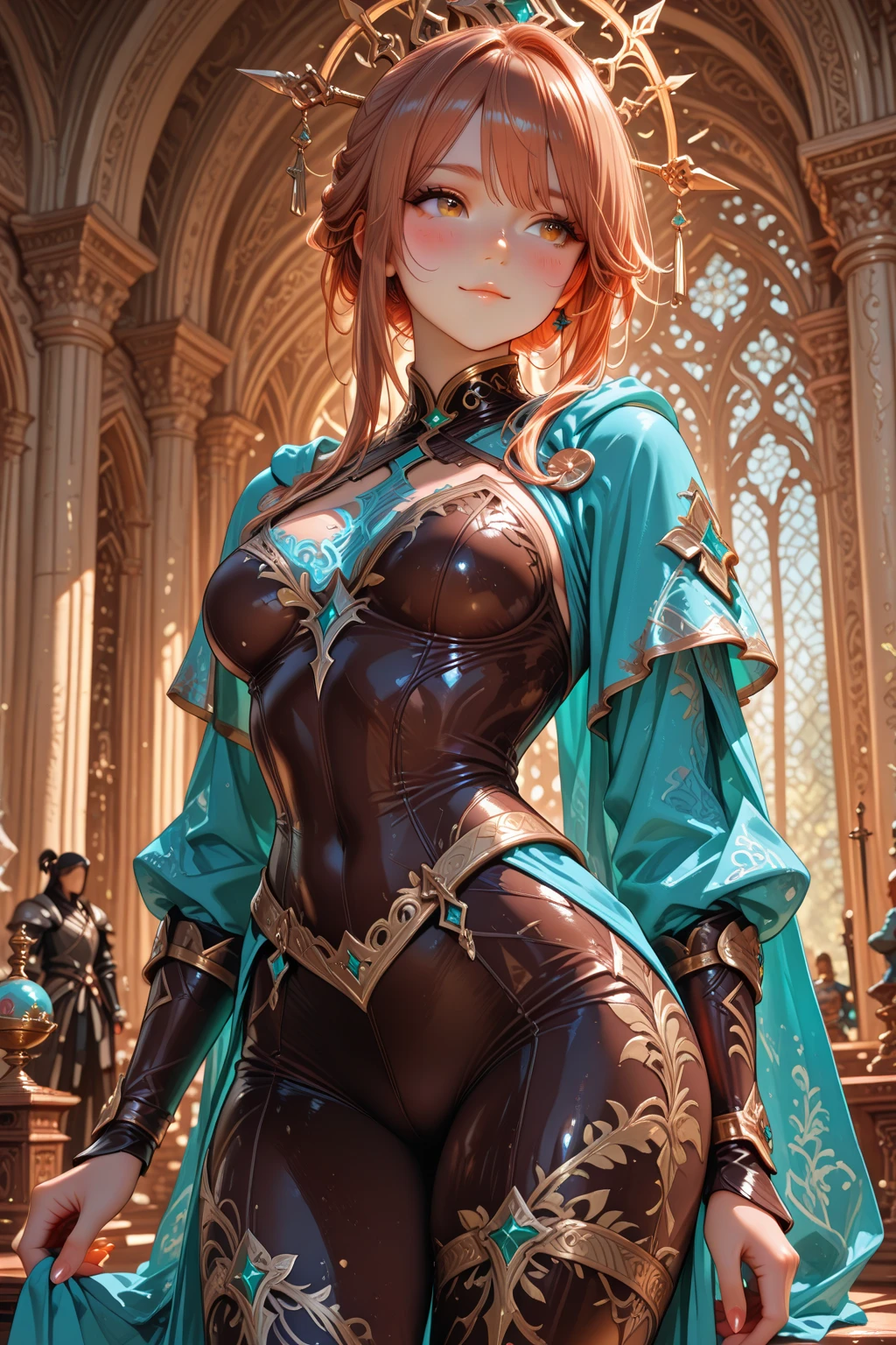 Tattoo futuristic Latin fairy, full body length standing of a photorealistic beautiful woman, character sheets, proportionate, intense coloration fantasy, Light hair, A stunningly realistic and beautiful photo  , bubblegum pink colored hair, upper class fashion, greene eyes, full bodyesbian, cover, The dress design has a fractal elf dust and tile function, Hyperdetailed painting, Luminism, rendering by octane, Bar lighting,  complex, {{Martin Ansin}}, 8k resolution concept art portrait by Martina Fačková and Prywinko Art, Art germ, Phlegm sputum, phlegm, Alphonse Mucha, little fusion pojatti realistic  steampunk, fractal isometrics details bioluminescens :  hypereallistic cover photo awesome full color, handpainted, Dark, grittiness, Realistic Mucha, Klimt, davinci, erte .12K, Intricate. hit definition , Cinematic,Rough sketch, the mix of bold dark lines and loose lines, Bold lines, On paper , human beings in real life, Bold colors on dresses,