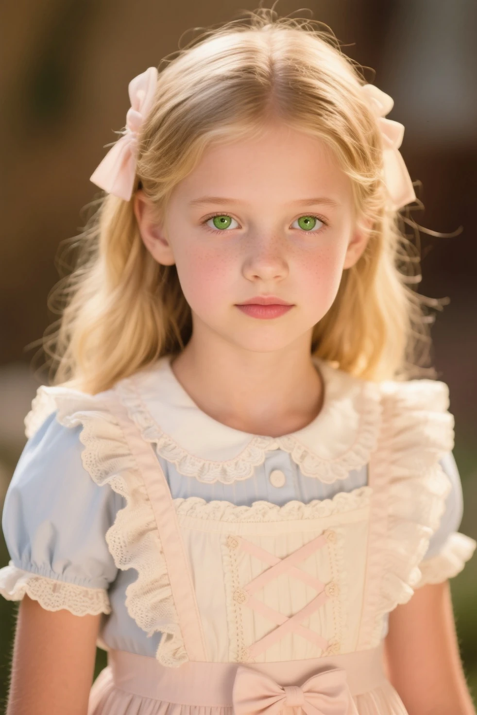 closeup at sisters in nightwear rags at southern porch with fireflies dust and porch lights summerevening humid dramatic lighting with light and shadows patterns on skin style of sally mann in color nostalgia