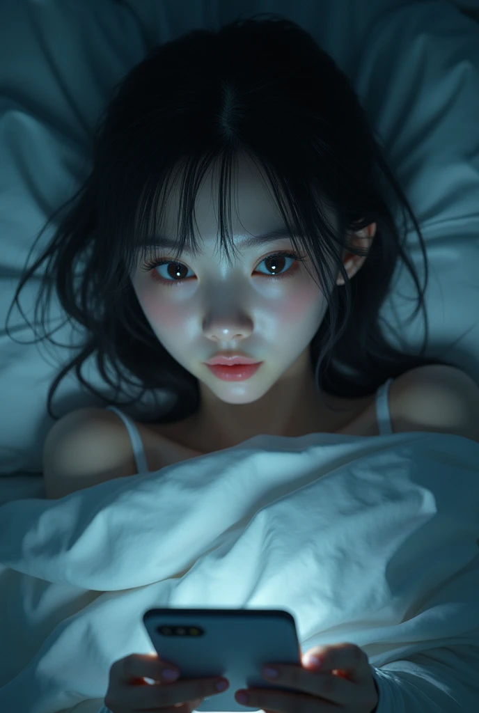 National Science Foundation,masterpiece,High resolution,refer to,Kyoto Animation Style,Your Name movie style,night,midnight,Light,(1 female: 1.3),(alone: 1.4),Long eyelashes,Thin legs,Short Bob,Sexy pose,Nothing to wear,close,Close-up,nightstarry sky,Eyes as deep as the starry sky,Blushed,Open your mouth,(tear up)