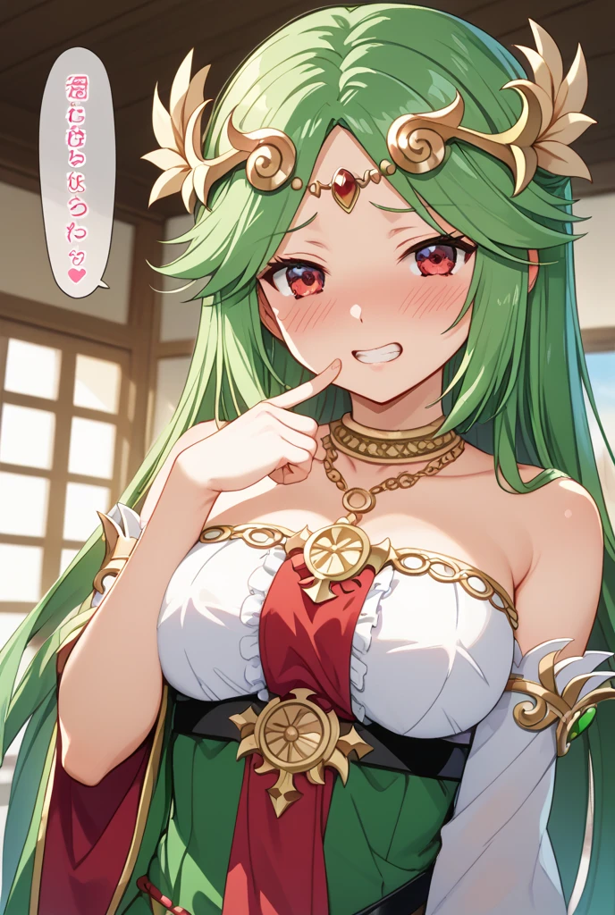 Cristalina, 20 years old, long blonde hair, light lilac eyes, , sitting on her throne, laughing a lot, making fun of Esmeralda because Esmeralda is turned into her human doll..