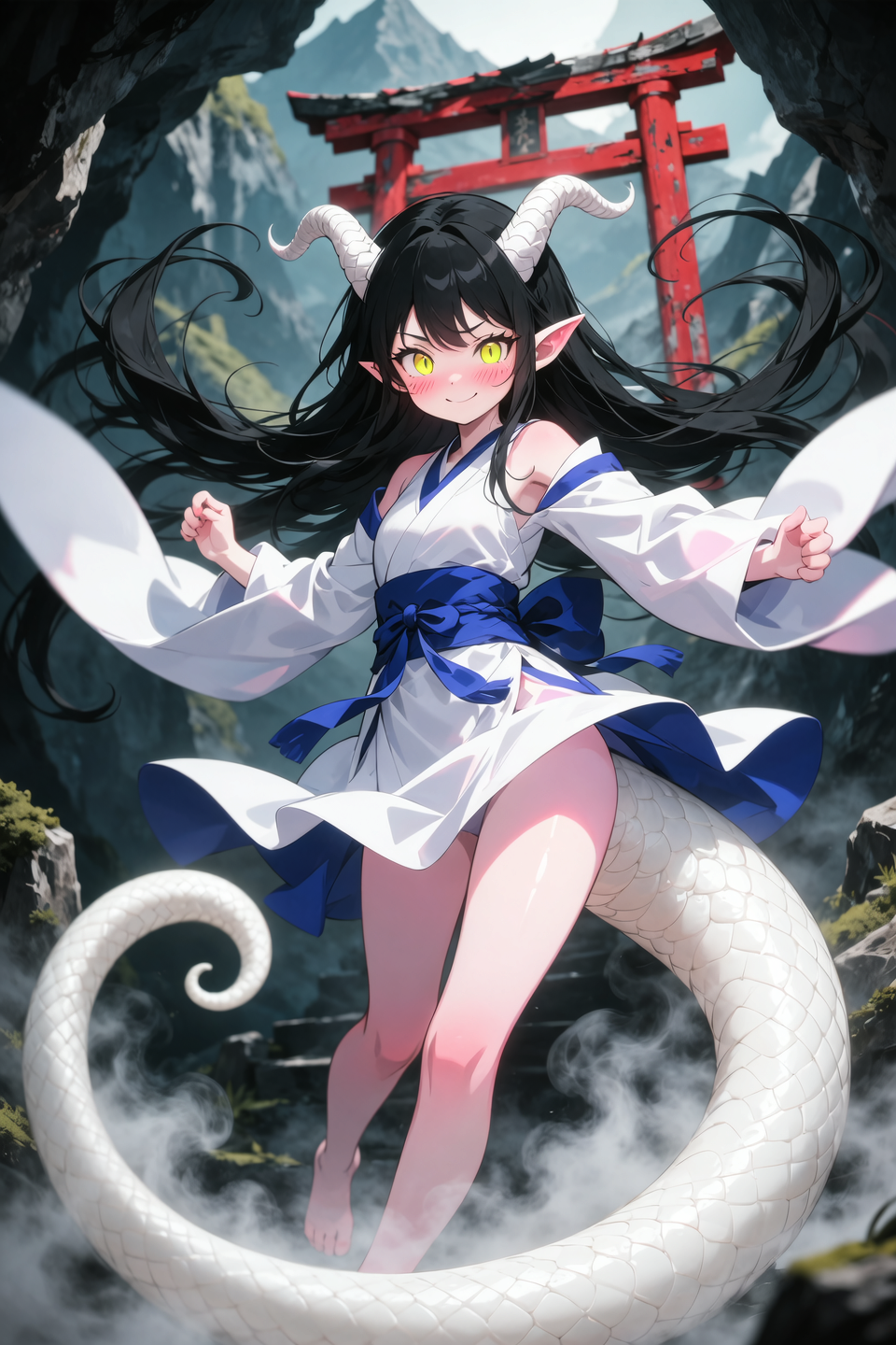 score_9, score_8_up, score_7_up, source_anime, best quality, masterpiece, official art, absurdres, highres, ultra-detailed,waifu2x,break,1girl, fantasy, tomboy, dark-skinned female, short hair, low ponytail, small breasts, beautiful detailed eyes, sweat, tentacles, tentacles , , , , heavy breathing, outdoors, wind, break,(clear line illustration:1.2),very high resolution, very aesthetic, super detailed skin, Best  lighting powered by famous artist, 8k,cute picture,beauty illustration,photoshop_(medium),,(Detailed Lighting),best anime 8k konachan wallpaper, pixiv contest winner, 