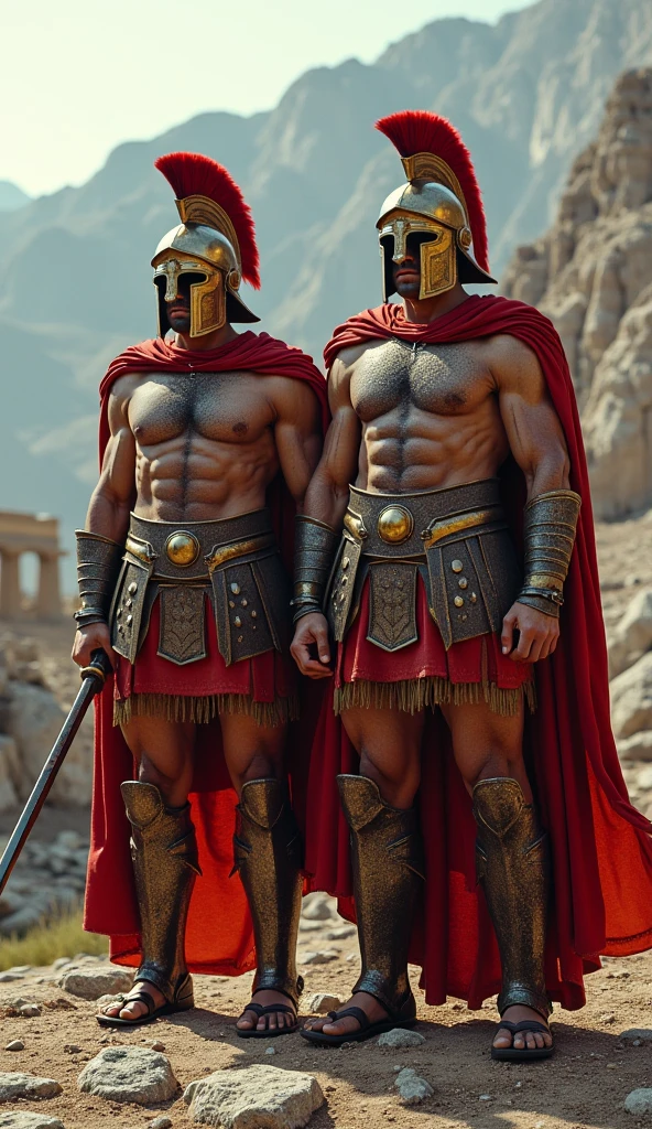Mighty gladiator Stephen AMELL, chest , lower body revealed from thighs to feet, cascading long curls, detailed muscular physique, lifelike depiction, 32K resolution. Background: Colosseum during a spectacular sunset,32k uhd, best quality, masterpiece, super detail, high details