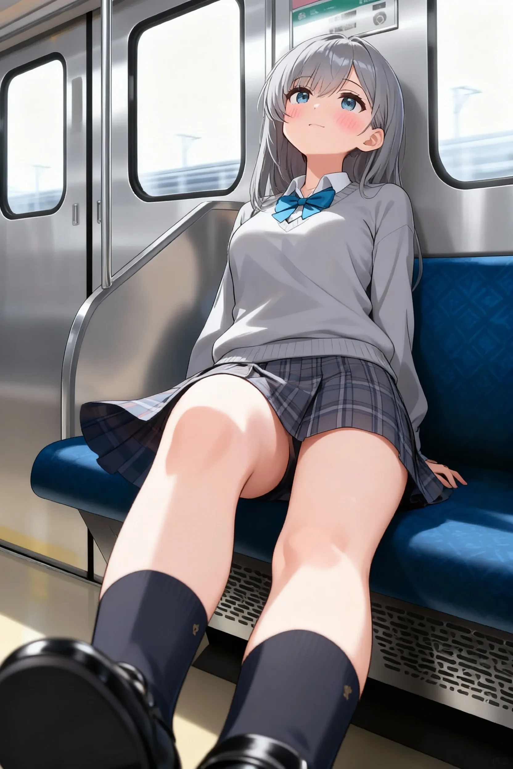 pieces fly,masterpiece,highest quality,Super detailed,High resolution,High resolution,8K portrait,unity,8k壁紙のHigh resolutionCG,unity 8k wallpaper,cute type,a bit:1.5,:1.5,Highly detailed CG unity 8k wallpaper,realistic,real person,cute type,a bit,portrait photography,shiny skin,High resolution,(10 years old:1.3),(1 girl),beautiful clear eyes,very detailed explanation,delicate face,nice lips,slender body,thin waist,thin feet,(train:1.6),cute type,perfect face,seriously,(blush:1.5),(cute:1.5),(black bun hair:1.3),((??????????????:1.3)),same,(school uniform:1.2),((clothing lift:1.5)),(I have ???????:1.2)、detailed explanation,??????,??????を表示,spread,feet,spread、((??????内で??:1.5))