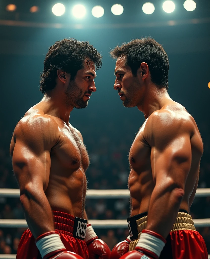 Jake Gyllenhaal and boxer
