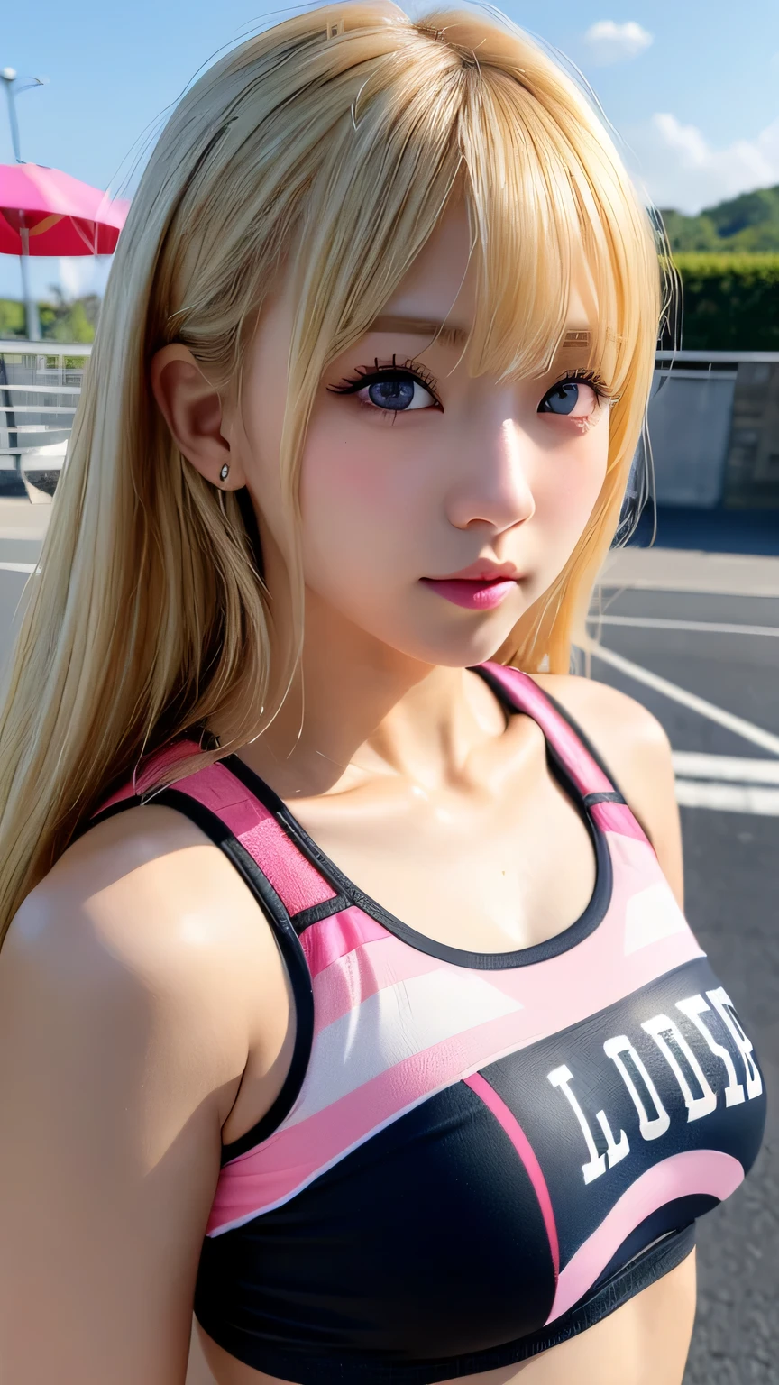 (((1 small cute girl/Super Flat Chest/whole body))),(((At the Beach))),(((innocent))),(((Petite figure))),(((Big Blue Eyes))),(Lightroom:1.13)、Soft Light、(Natural Skin Texture:1.2)、(Hyperrealism:1.2)、Sharp Focus、Highest quality, Photorealistic, In 8K, High resolution, (Skin Dentition), (Portrait:0.6), Pure Eros Face_v1:1,(((A pure 10-year-old)))、Nice cute girl、(((hot pink and white combination sports  swimsuit/Small breasts:1.72))),((Dark blonde long straight hair/Hair band, Parted bangs:1.7)), ((( clothes))),(((Undersized clothing))),(((Revealing clothes))), (((Childlike)))、((())),(((squat/Spreading legs))),((())),(((Knee Up))),(((Super Flat Chest))),(((In the  part pantyliner))),((()))
