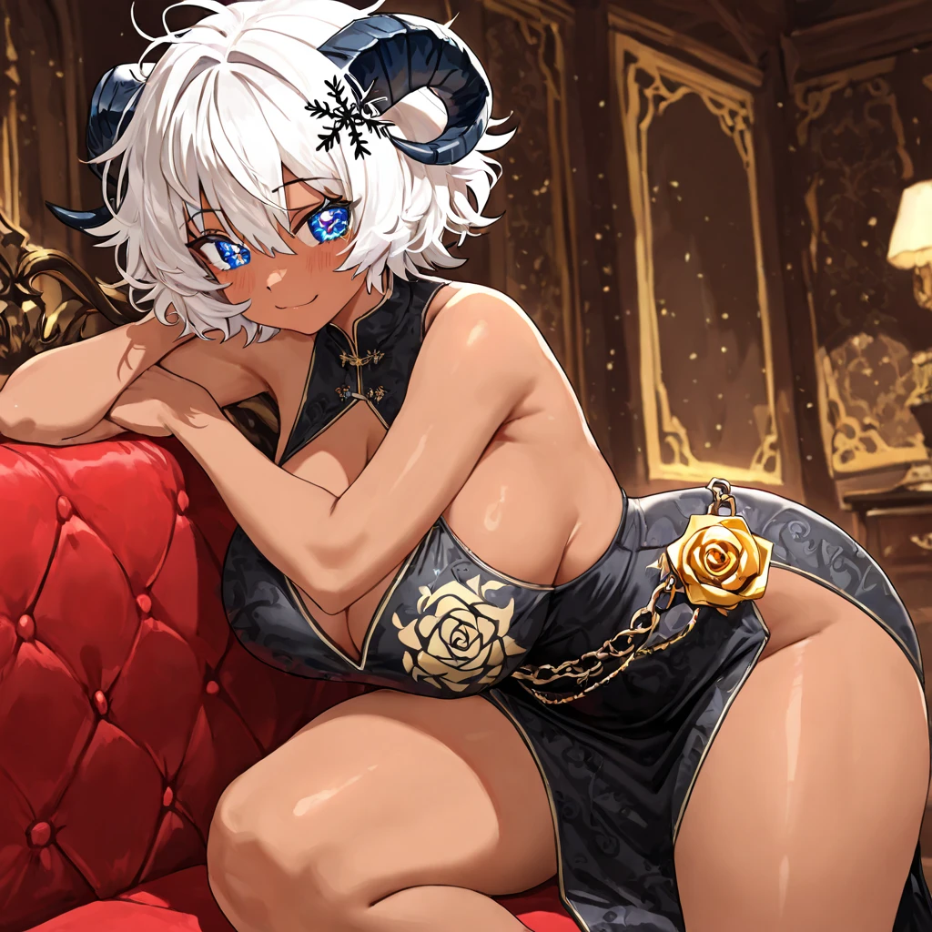 Highest quality、Ultra-high resolution、Fantasy、roleplaying game、I looked embarrassed on my bed.５Head-to-body ratio small-breasted  woman