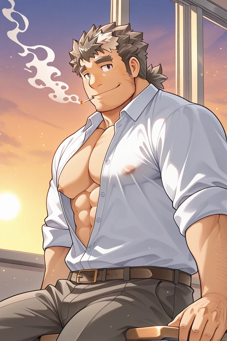 Hombre musculoso en mexico