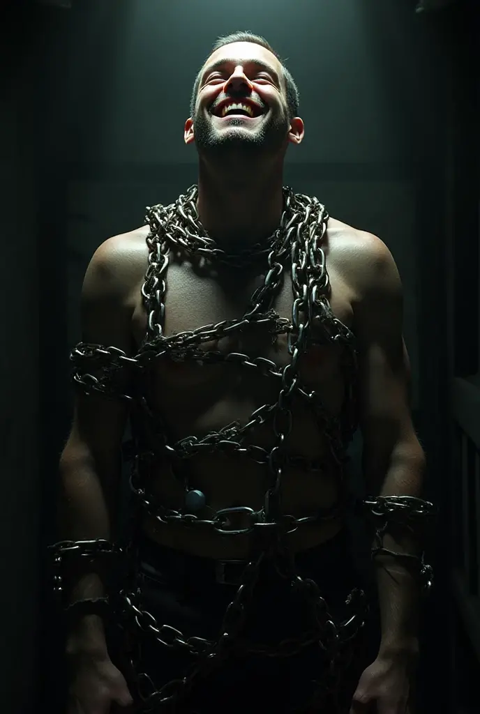 1950s, Batman handcuffed and locked in a dark cell in the basement, wearing only a tattered mask,  without a belt, wearing only dirty, bulging white briefs,  feet,  hands, bruised eyes and swollen mouth, dirty and hairy body, dirty body, handcuffed hands gripping the bars and asking for help,TSH high quality photo