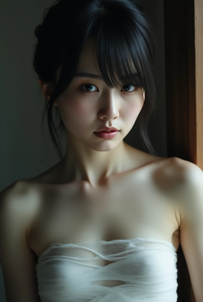 Tied up and unable to move、high resolution、Completely 、Shortcuts、Constraints、Weeping face