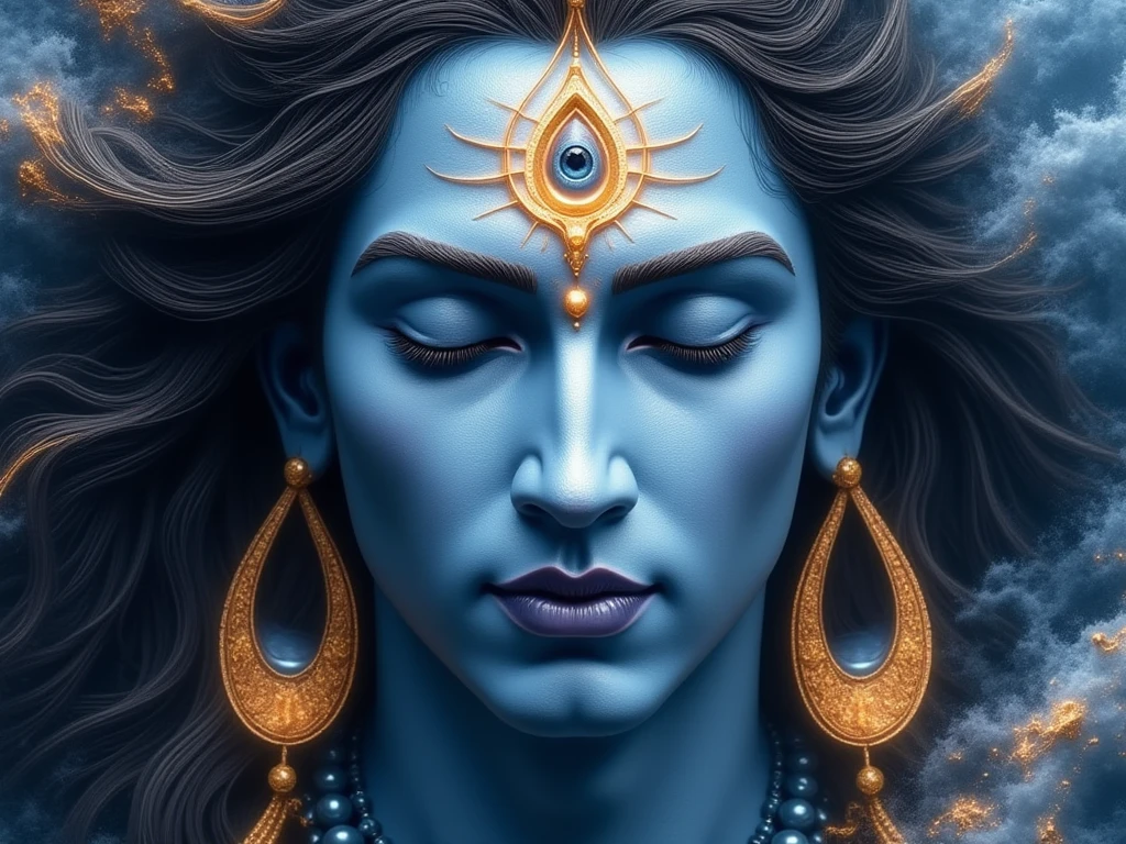 create a pic named Nihal tshirt witb lord shiv