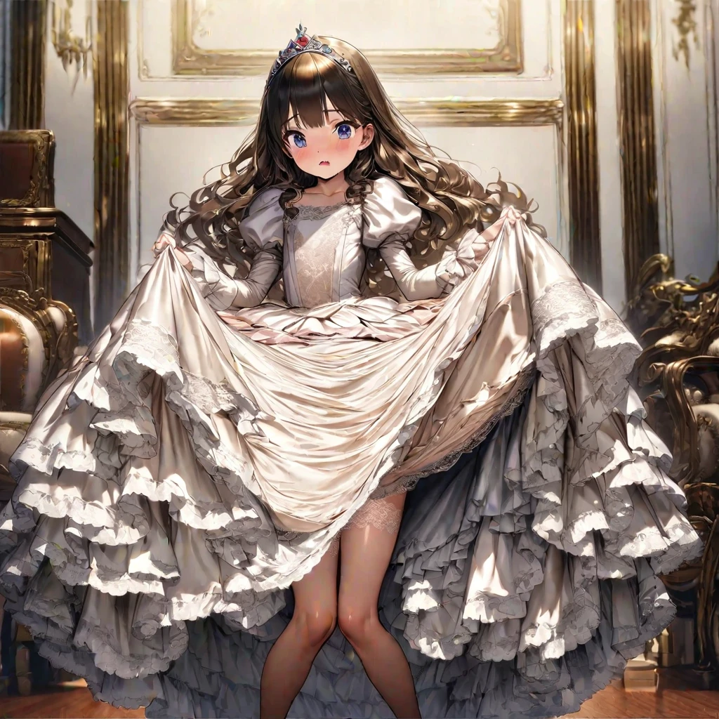 princess skirt rolled V:1.0
