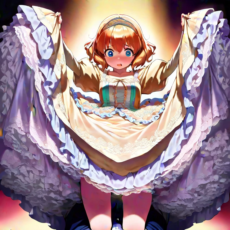 princess skirt rolled:illustrious v1.0