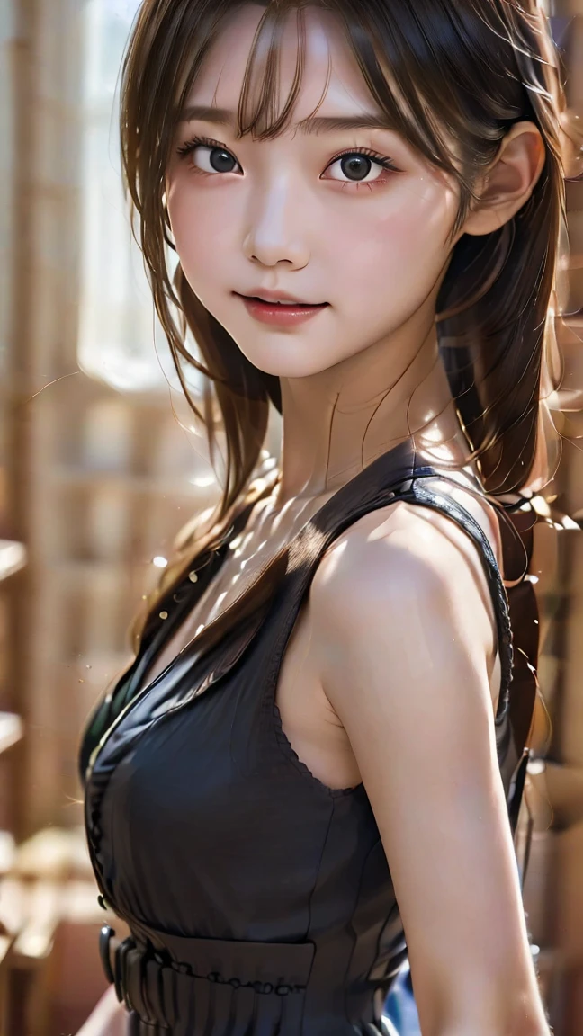 8K, Top Quality, Intricate Details, Ultra Detail, Ultra High Resolution, Masterpiece, close up shot, (full body: 1.1), Slender, Smile, (Makeup: 0.4), ,(( red eyes, black hair, bangs, long hair)), (Fluffy Eyes: 1.21), (()), 1girl, solo, 1 girl, ((Tifa,Tifa・lockhart,Final Fantasy 7,FF7,l)), close up shot, , ((tall)), (((fit body))), (((slim face))), sharp face, ((abaya, hijab, head cover)) ,(detailed face), sharp face, small lips, , ,(( )) ,, ,
((, )), , (( )), detailed face, detailed , large ,, detail ,, Narrow Waist, Skinny, tall , 190 cm tall, Muscular, Navel, Abdomen, Pointed ,, Beautiful girl with accentuated slender abs: 1.4, Six Pack Abs: 1.4, , Perfect Body, detail legs, (( dark background)), black background,