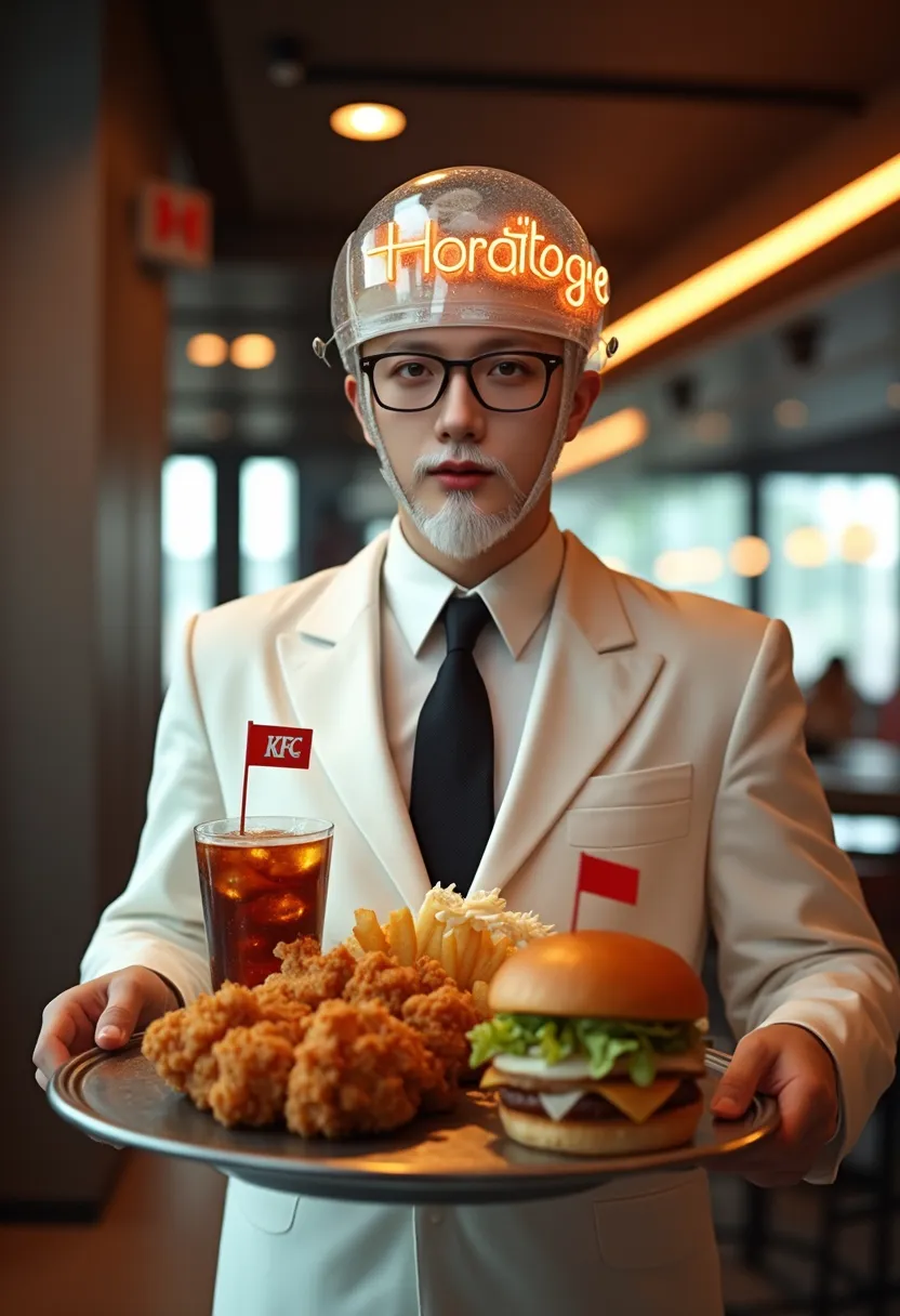 KFC Theme Portrait Generator