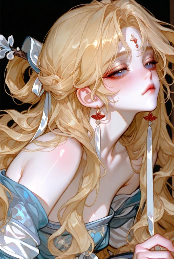 ((masterpiece)),high quality,Extremely detailed,Blonde+White clothes:1.2,Sweet and delicate girl,Bijai,Lolita ，Exquisite  features,Perfect body，Pearl decorated face，There are bubbles around,Bright colors,Romantic long hair,Natural light,Warm and sweet,Brown eyes,Gorgeous hair accessories，Pink clothing
