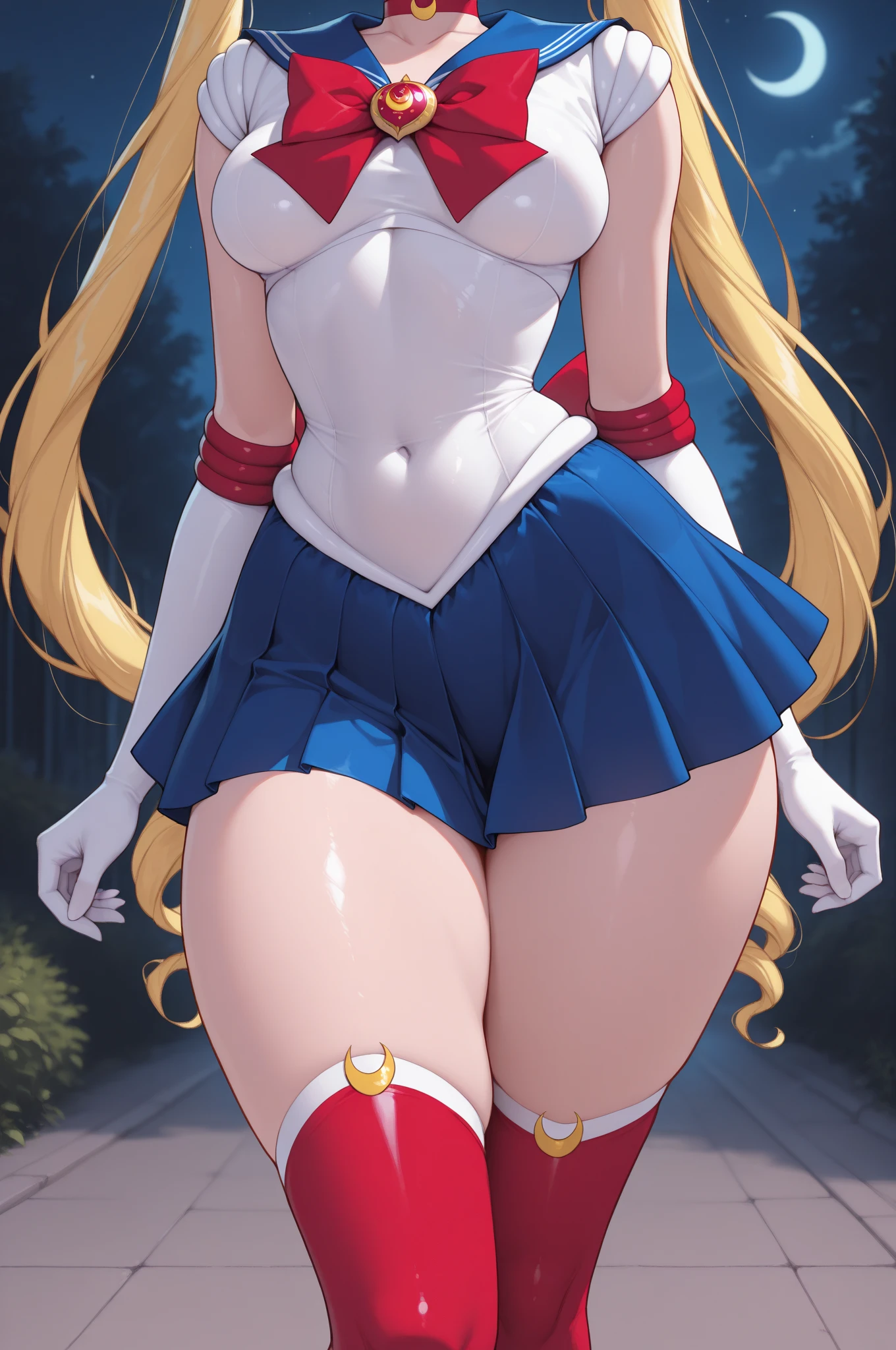 1girl , , , brown hair, short hair ((solo, grey_background:1.3, low-contrast image, solo, clean:1.5, film grain, symmetry, best quality, anatomically correct, 8k, small , blurry, hands on , exited, pubic hair, )), lineart, from below,  ((tsukino usagi, blonde hair))
