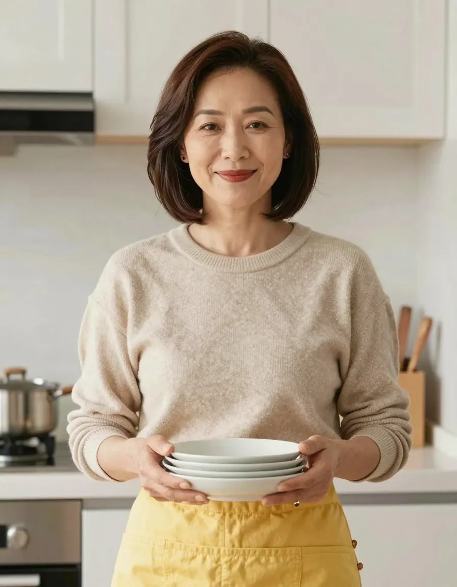キッチン日常人物生成