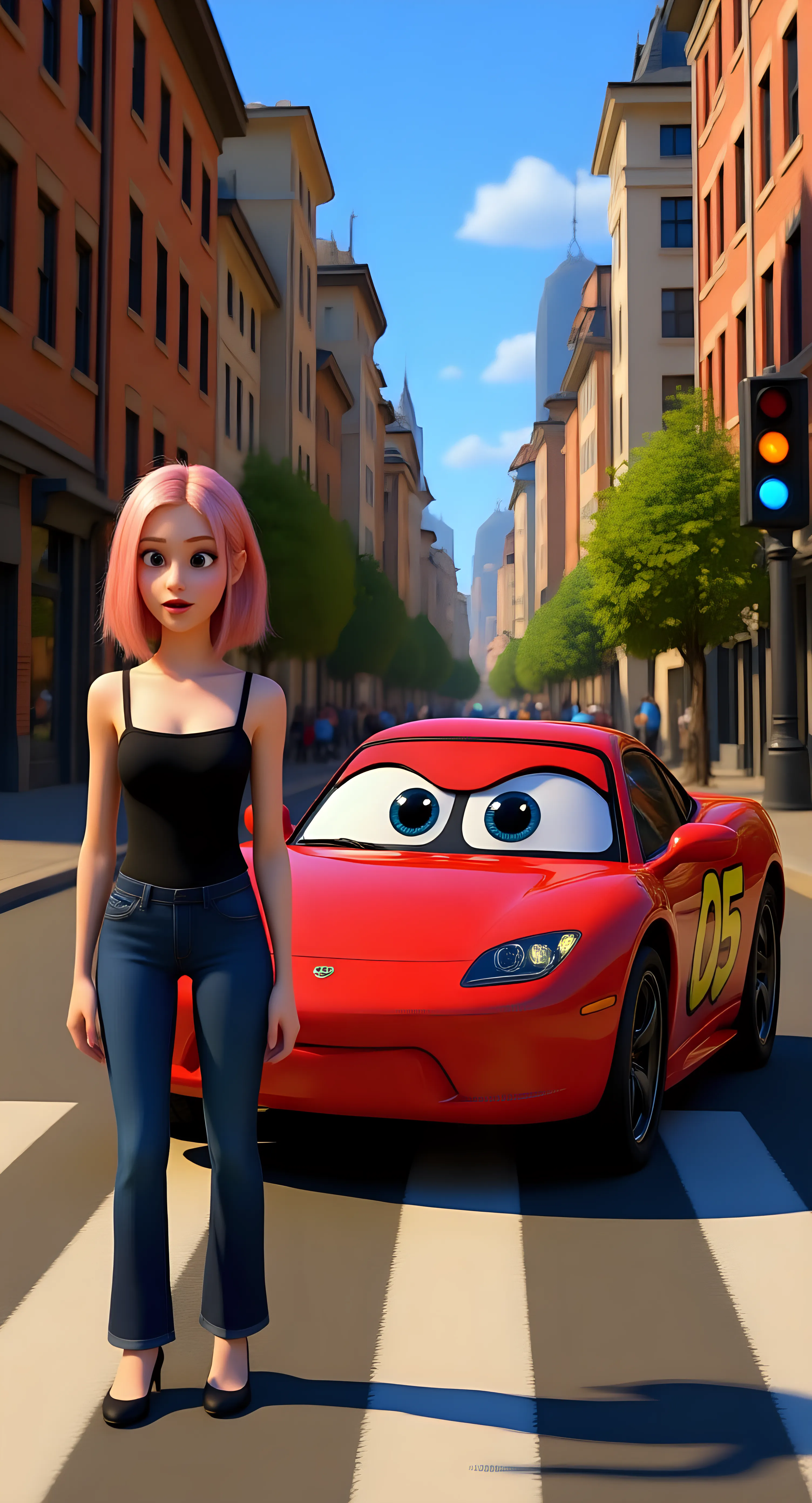 Your Image Join Pixar in CARS world. 