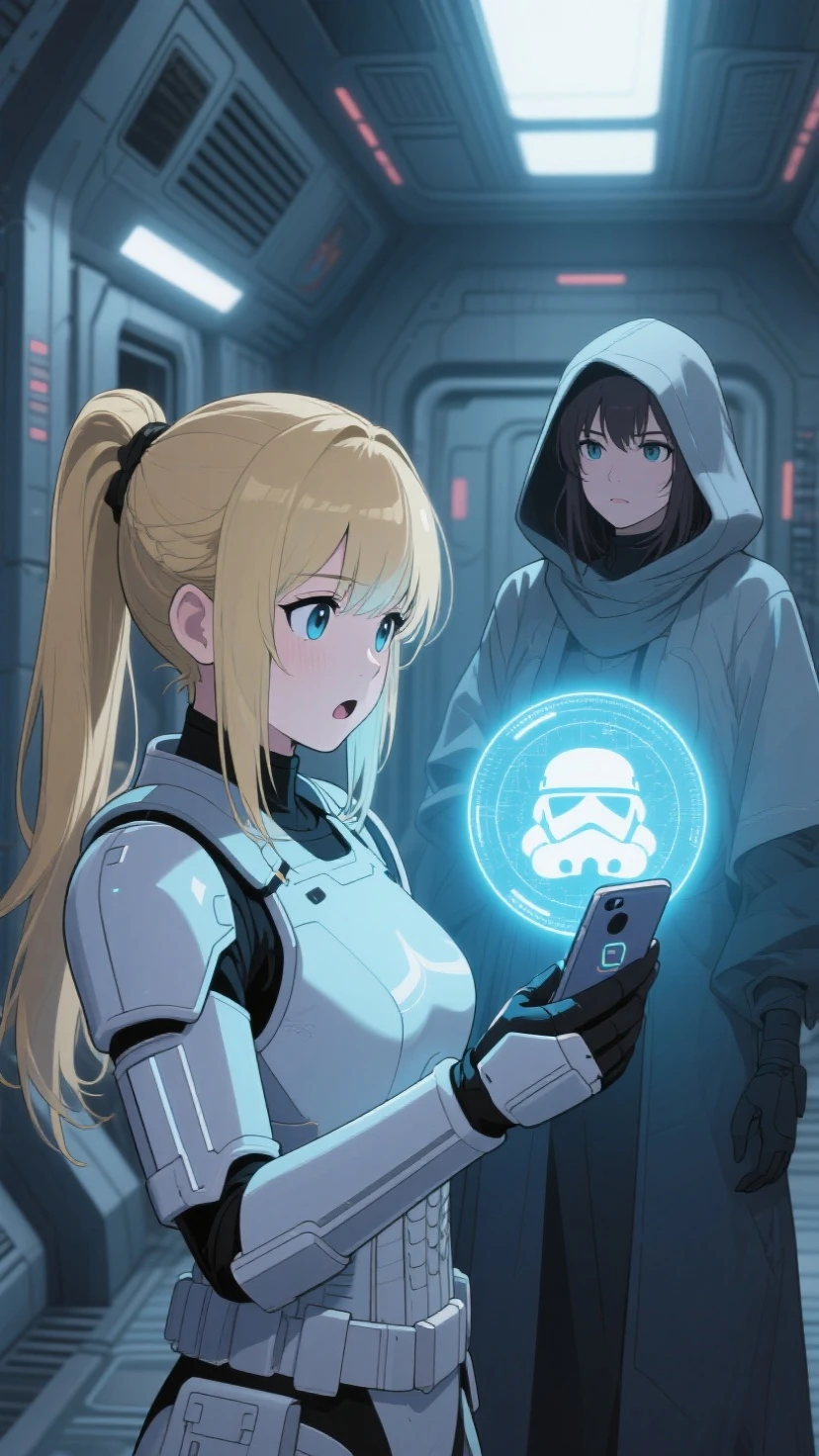 R2-D2,girl, kawaii, cute