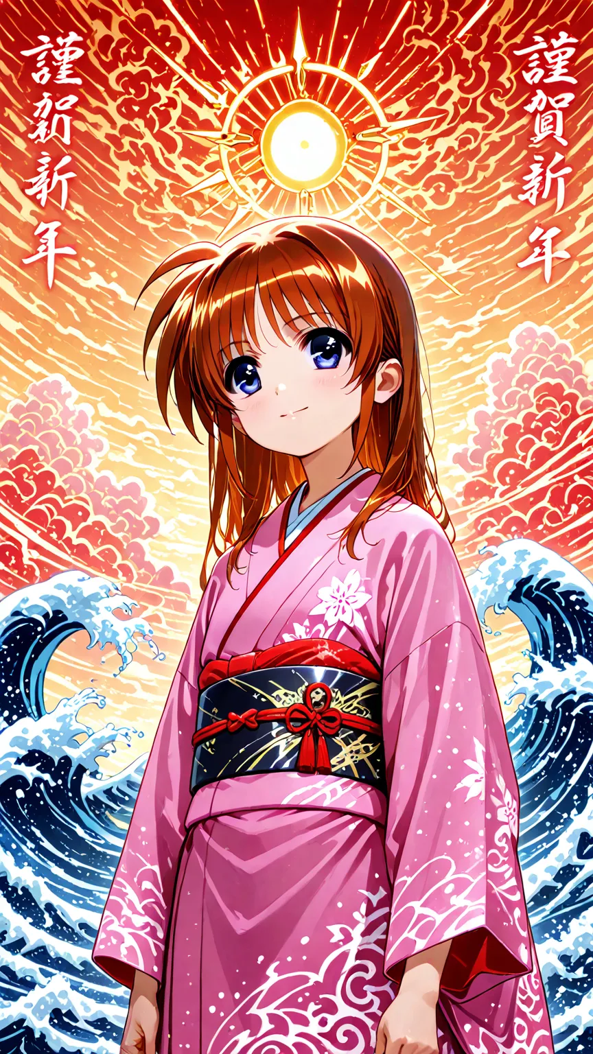 新年和風イラスト生成