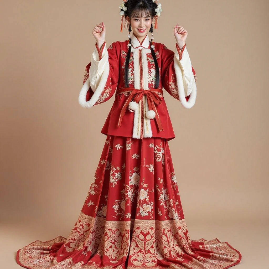 Lunar New Year costume personal photo