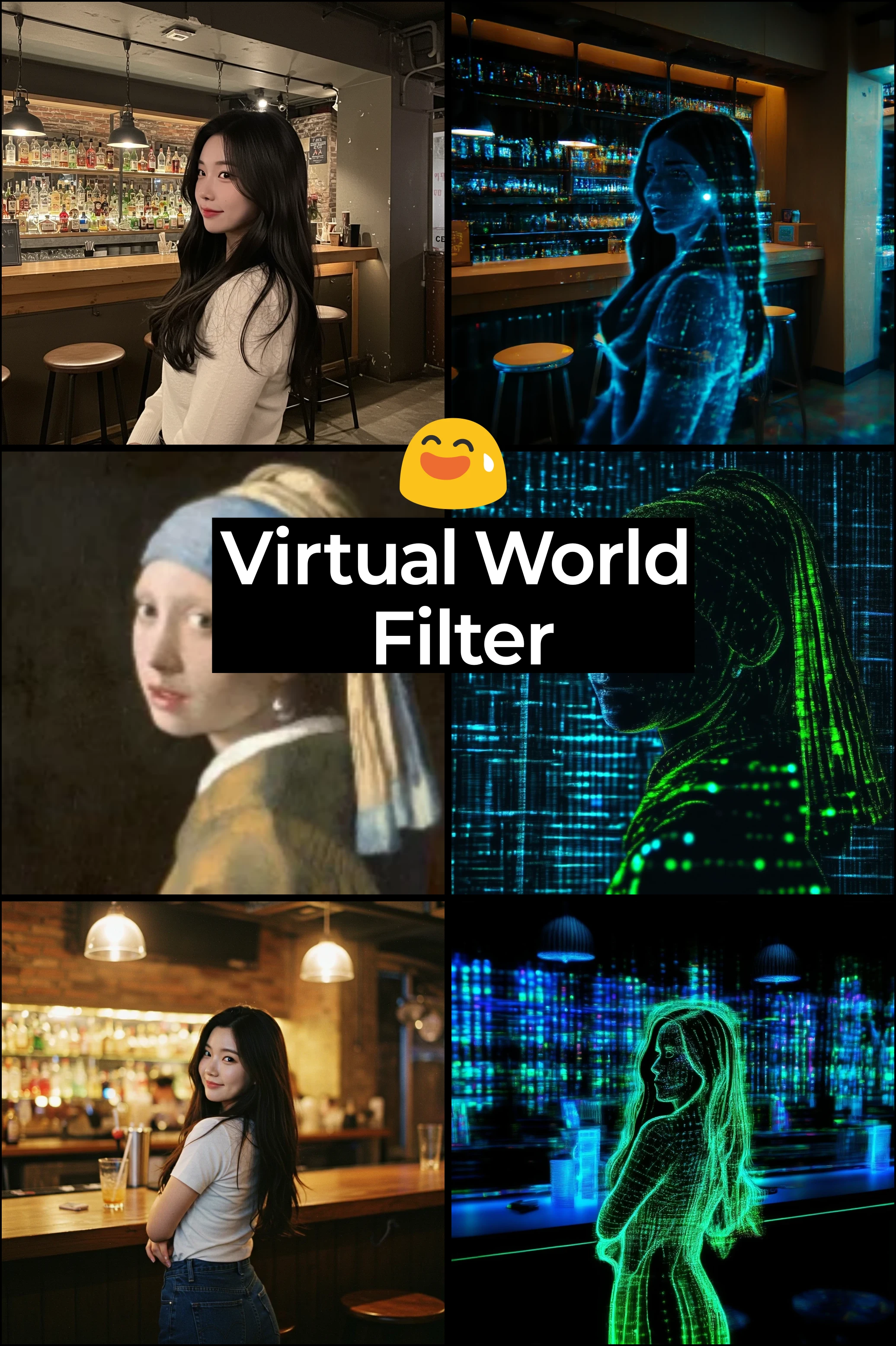 Filtro del mondo virtuale
