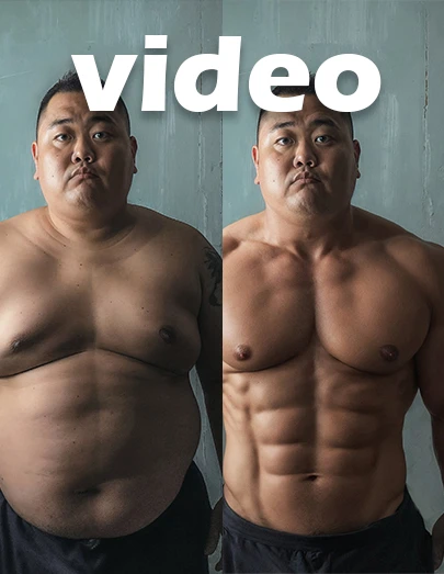 Transform your physique with just one click! Watch as the process unfolds, turning you into a muscular man in seconds. Adjust the default parameter (0.54) for a more natural look, or increase it for more dramatic results. Patience is key - sit tight and enjoy the transformation.