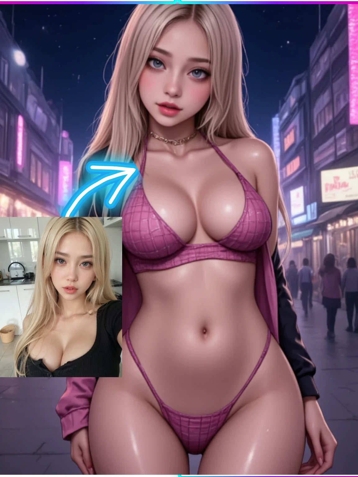 seaart-ai-pink-microskirt