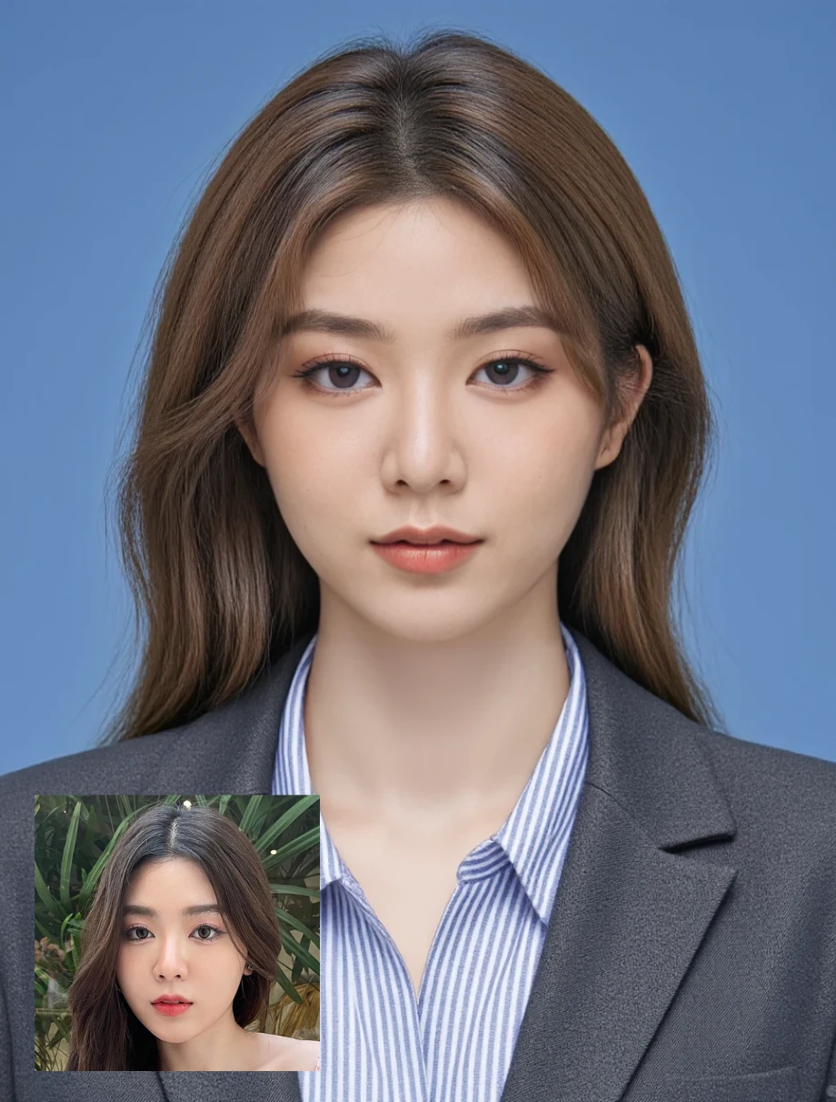 Choose the best portrait image of yourself so you can create it accurately!