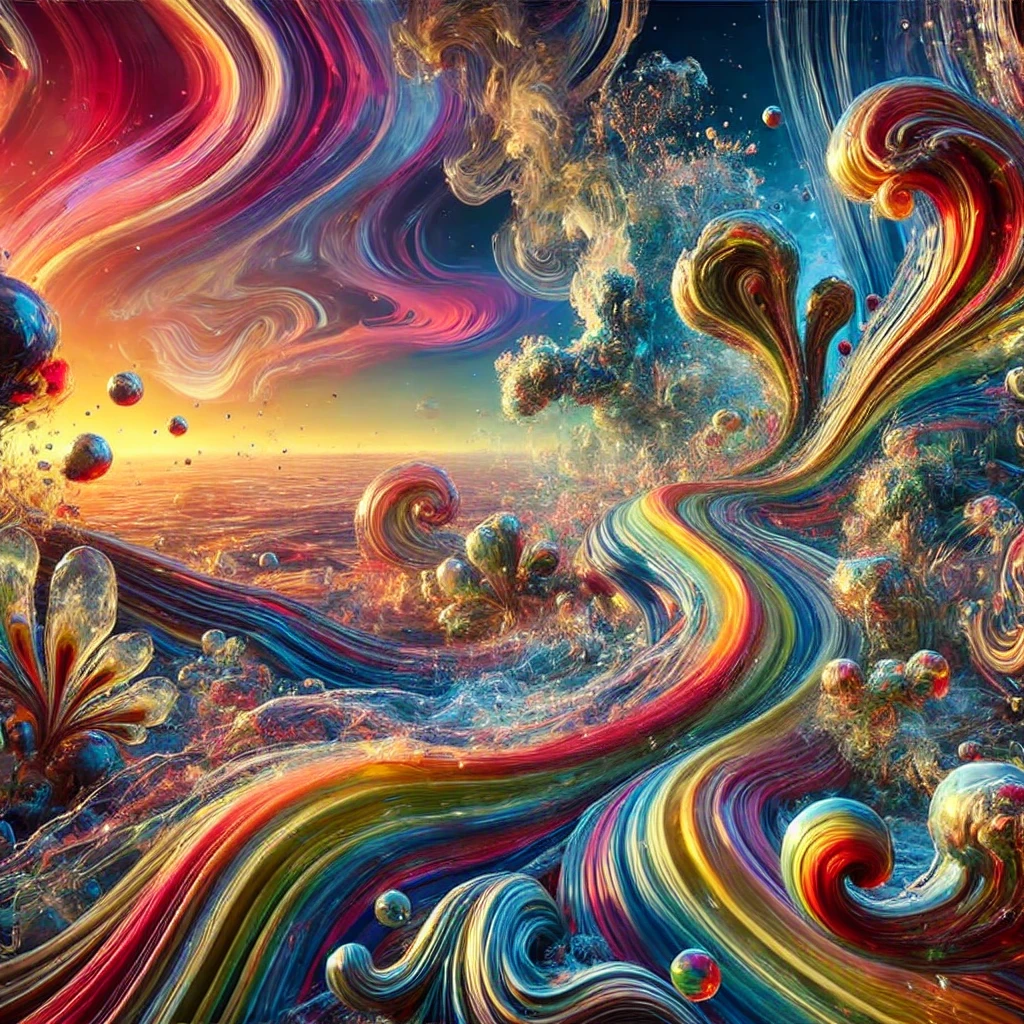 Fluid Chromatic Surrealism SD1.5 V1.0