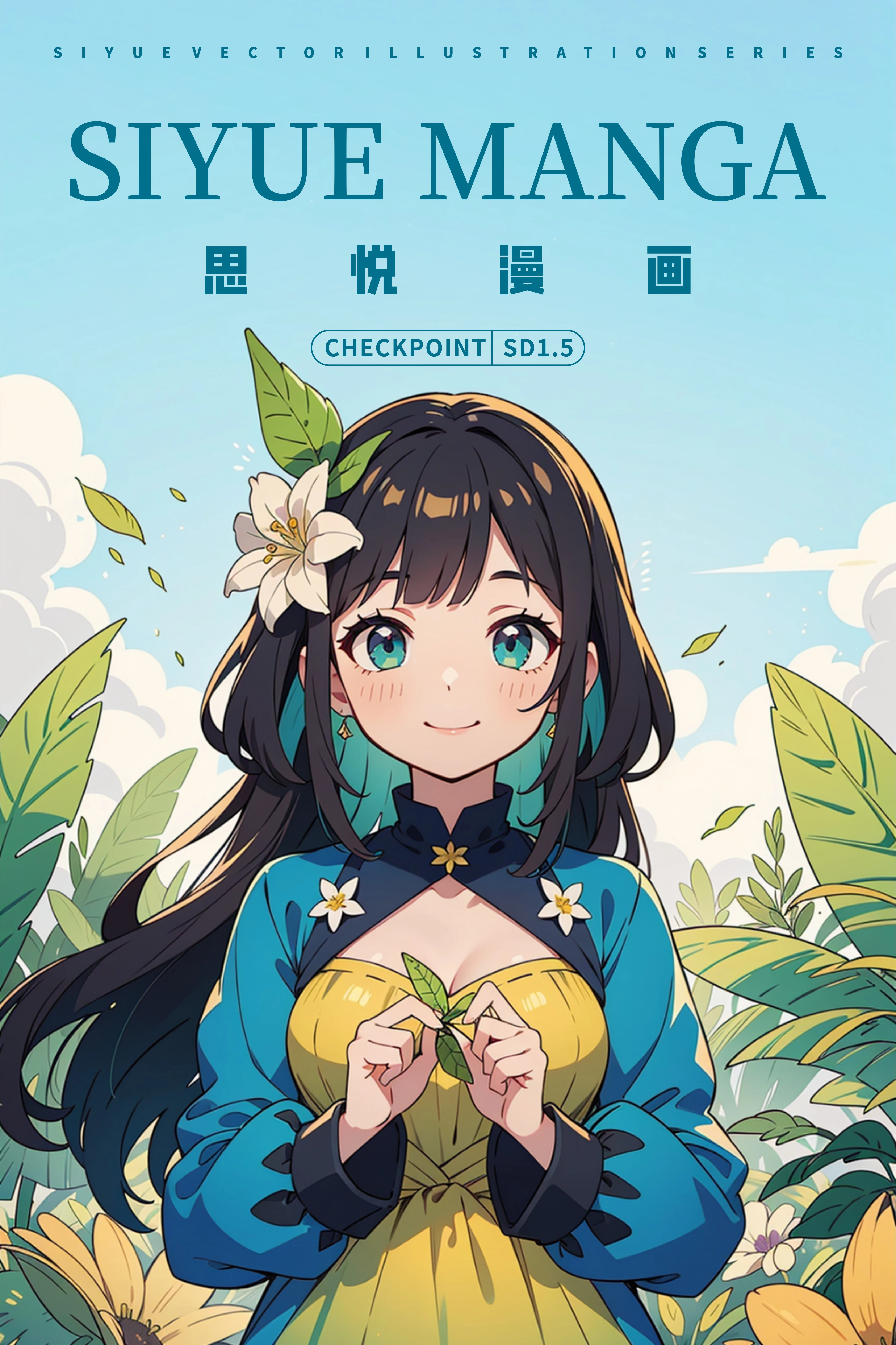 思悦SD1.5漫画Siyue MangaMIX1.0 1.0