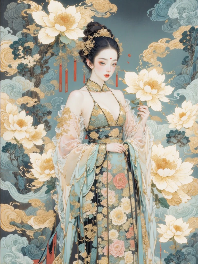 YUE_工笔国风插画 V1