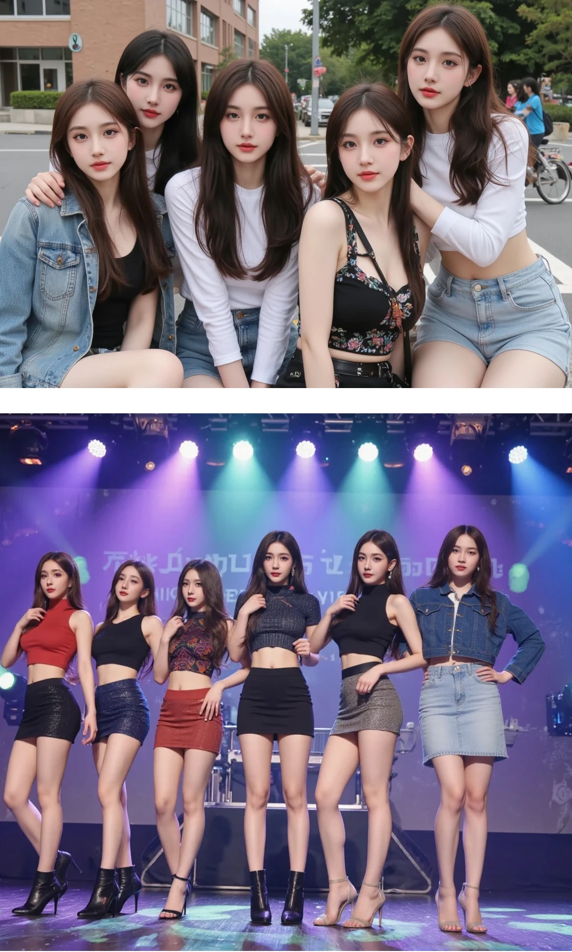 5 girl group generator