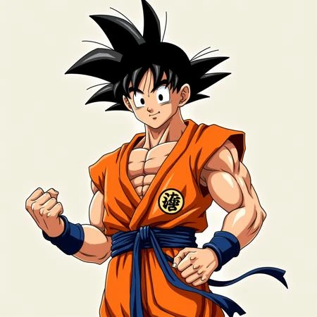 Goku - Dragon Ball Flux LoRA v1