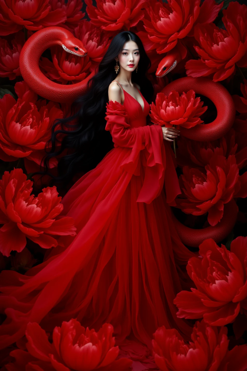 F1. Red Flower & Snake Photography v1.0