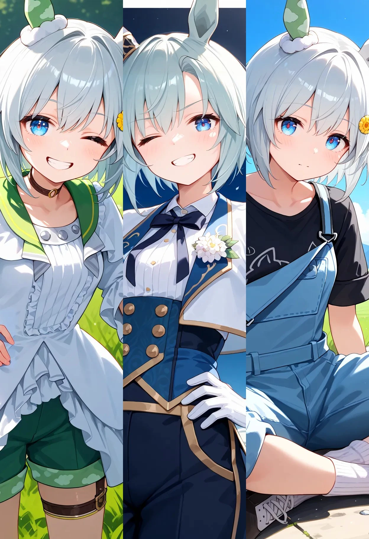 【3outfit】Seiun Sky セイウンスカイ (umamusume,ウマ娘) 1.0