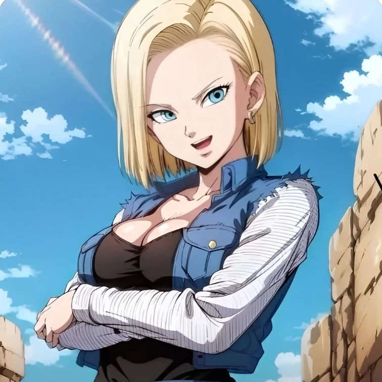 Dragon Ball Android 18_CityEdge_2dToonMix v1.0