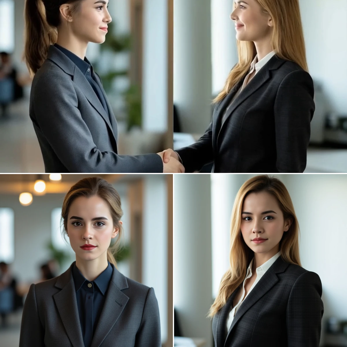 Sube dos imágenes para que se den la mano