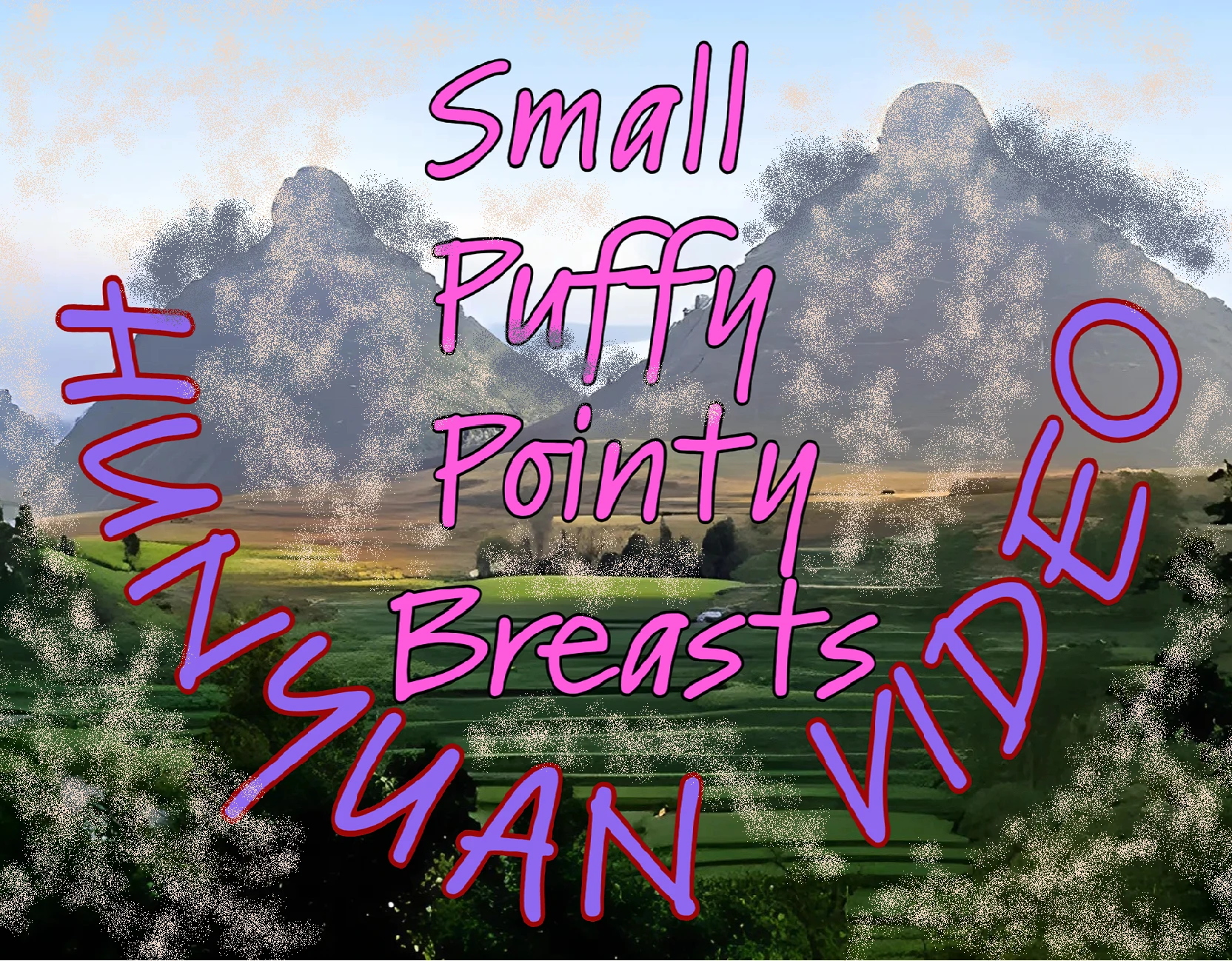 Small Pointy Breasts Puffy ??????? Hunyuan