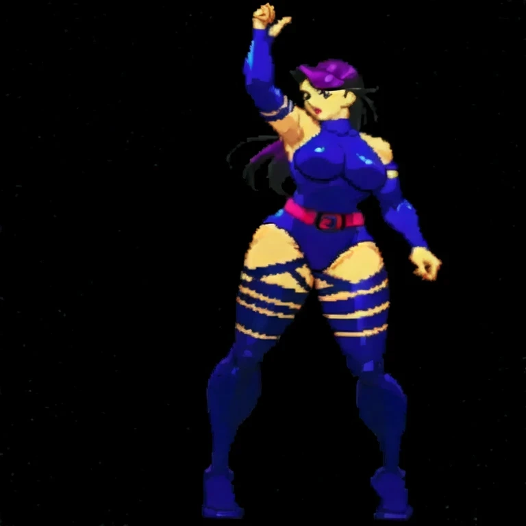 X-Men: Children of the Atom - Psylocke - sprites X-Men: Children of the Atom - Psylocke - sprites