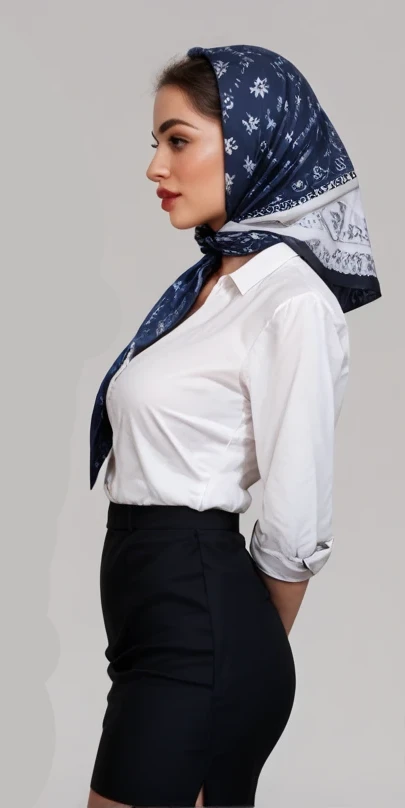 Nicole hijabi office worker 1