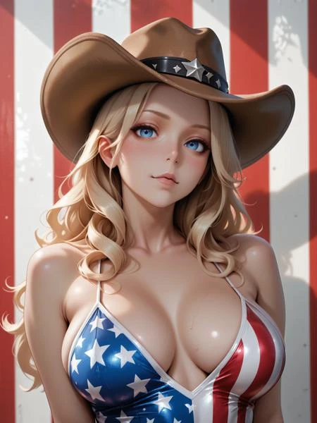 American Flag Leotard (Illustrios) Illustrios1